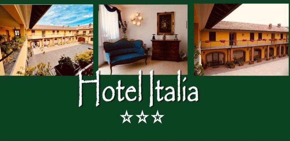 Hotel Ristorante Italia Certosa di Pavia Bagian luar foto